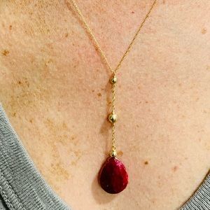 10.00 Carat Ruby Necklace